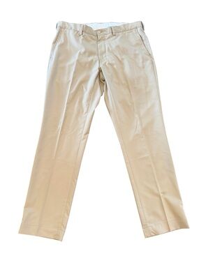 Polo Ralph Lauren Performance Mens Pants Golf Stretch Slim Fit Size 36x32 Khaki